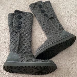 Ugg knit boots size 10